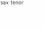 sax tenor