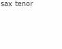 sax tenor